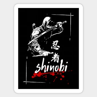 SHINOBI - NINJA (kanji calligraphy) Magnet